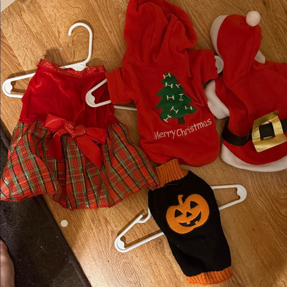 Festive Pet Christmas/Halloween set